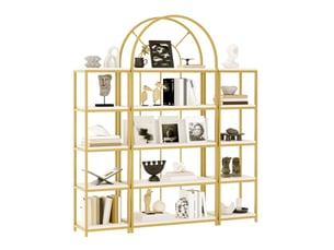 Bibliotheque coloris  bicolore  <strong>OKWISH</strong> <strong></strong> - 163 cm x 184 cm
