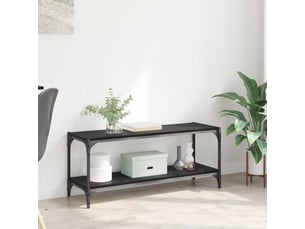 Meuble tv coloris noir 100 cm <strong></strong>  <strong></strong>