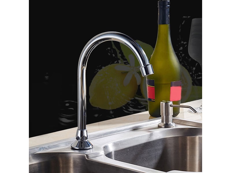  Robinet d'eau froide simple en cuivre, type pédale g12 pouces, robinet d'eau à commande au pied pour hôpital à domicile  - Conforama B