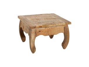 Table basse carré(e) coloris bois clair <strong>MEUBLORAMA</strong> <strong></strong> - 60 cmx60 cm