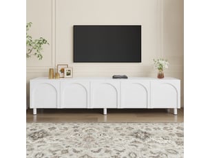 Meuble tv coloris blanc OOIILLEE