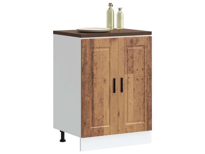  Meuble de rangement, armoire de cuisine porto vieux bois bois d'ingénierie shl8233  - Conforama B