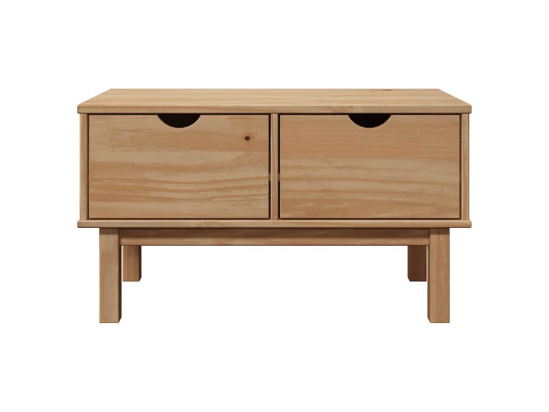  Banc de couloir, banc de rangement otta 80x40x45 cm bois de pin massif  - Conforama D