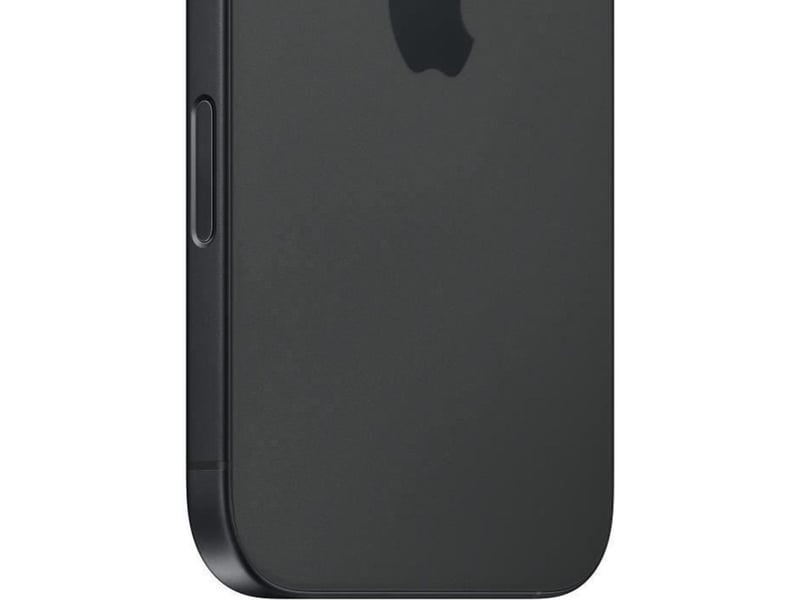  Smartphone iphone 16 plus 128 go noir ecran dynamic island double capteur photo arriere  - Conforama D