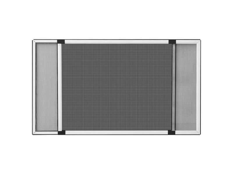 Vidaxl moustiquaire extensible pour fenêtres blanc (75-143)x50 cm  - Conforama A