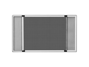 Vidaxl moustiquaire extensible pour fenêtres blanc (75-143)x50 cm