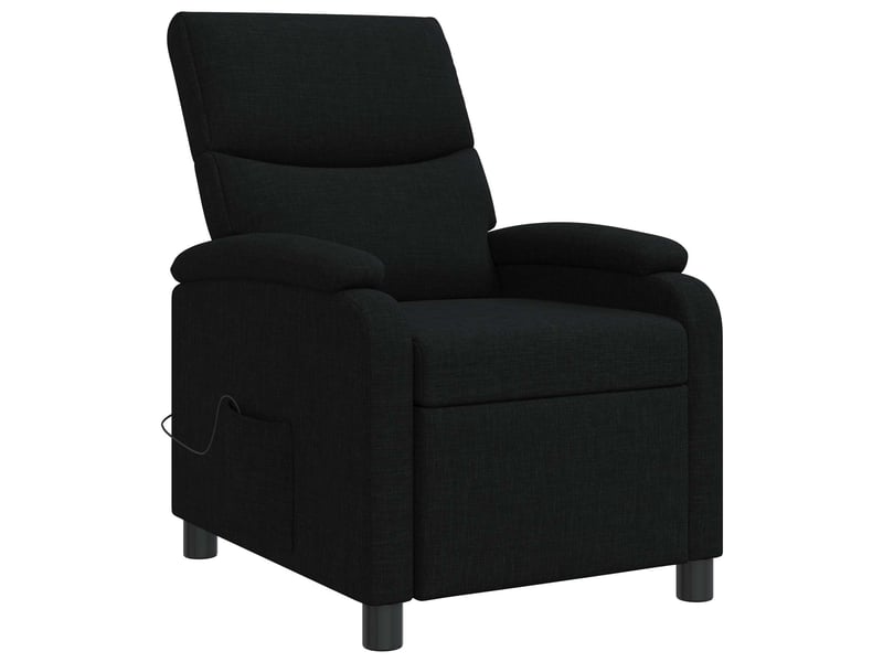 Vidaxl fauteuil de massage inclinable noir tissu - Conforama E