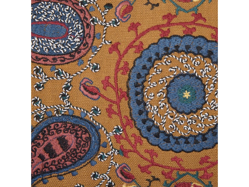  Housse de coussin en broderie paisley  mandana 26421 - Conforama D