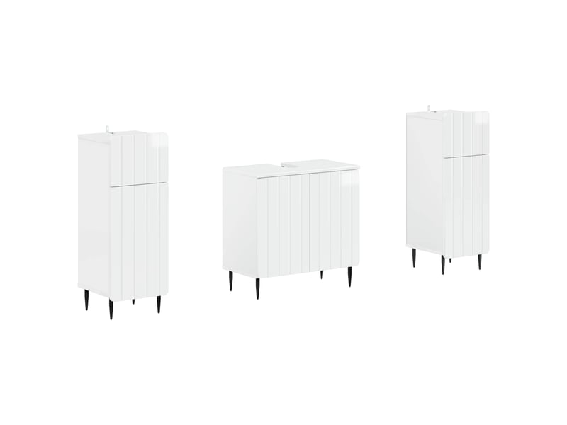  Ensemble de meuble de salle de bain 3 pièces zwolle cf63534  - Conforama A