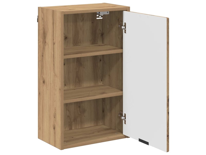  Cabinet de salle de bain, meuble de rangement chêne artisanal 39x23.5x65 cm  - Conforama E
