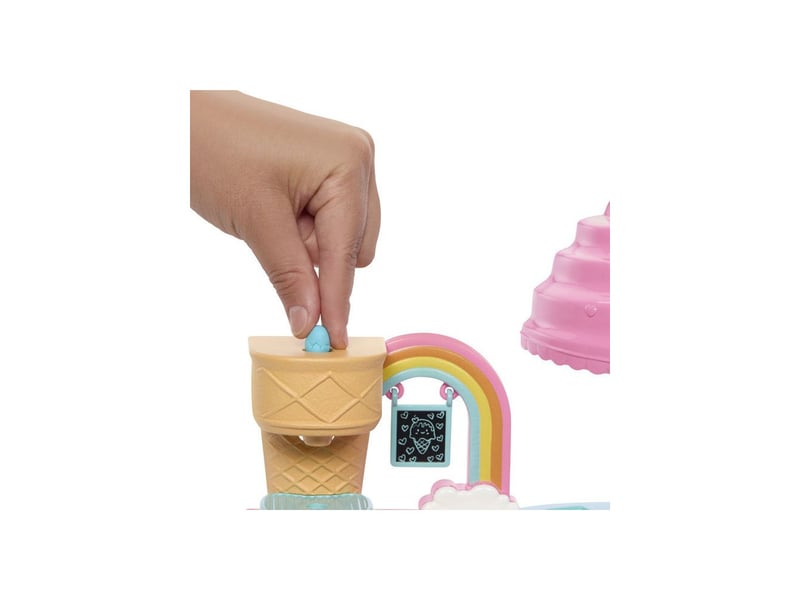  Jeu barbie chelsea boutique glace avec 1 poupée et pâte à modeler sensorielle, accessoires et toppings MAT194735378081 - Conforama A