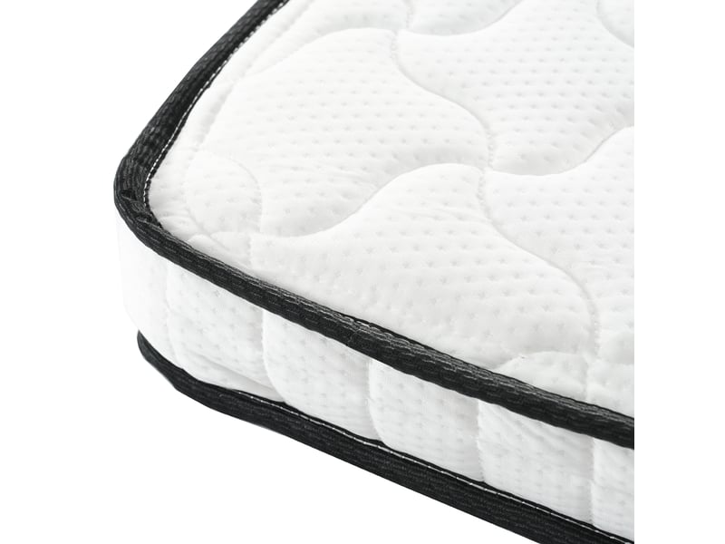  Matelas 90x190 ressorts h3 ferme, épaisseur 12 cm, soutien lombaire, matelas roulé pour lit et canapé  - Conforama E