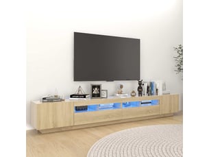 Meuble tv coloris marron <strong></strong> <strong></strong>