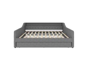 Lit banquette 90x200 cm MAISONORA   coloris gris