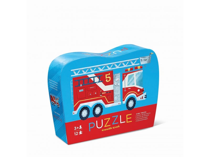  Puzzle 12pcs mini fire truck CC41158 - Conforama A