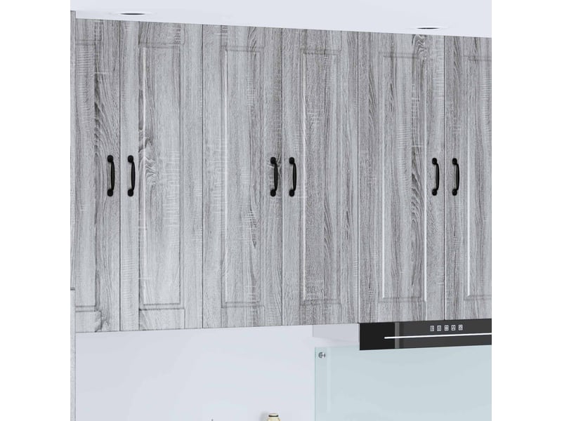  Meuble mural de cuisine, armoire de cuisine gris sonoma 60x31x100cm  - Conforama B