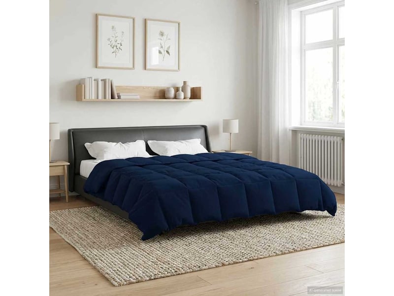 Duvet d'hiver - couette 240 x 260 cm hiver - couette microfibre (100% polyester) - Conforama D