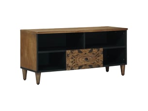 Meuble tv coloris marron 100 cm   