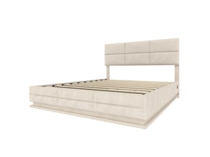 Lit 2 places 140x200 cm PHOEBE CAT coloris beige