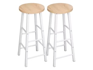 tabouret de bar  PANGIVO T5828P516652 - bois clair hauteur d'assise 71 cm vendu Par paire