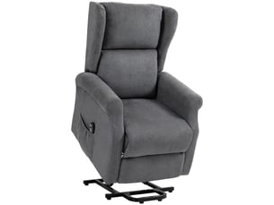 Fauteuil relax électrique  RAELUNYI Cuir / Tissu noir