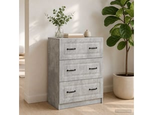 Armoire de rangement bureau, armoire à tiroirs 66 x 34,5 x 87 cm bois d'ingénierie shl8379