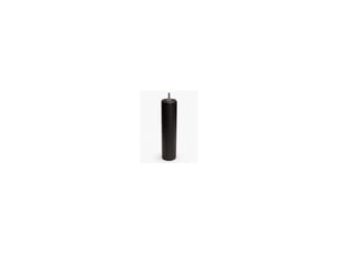 Jeu de pied (x4) bois massif 8238421 hauteur 300 cm bois foncé