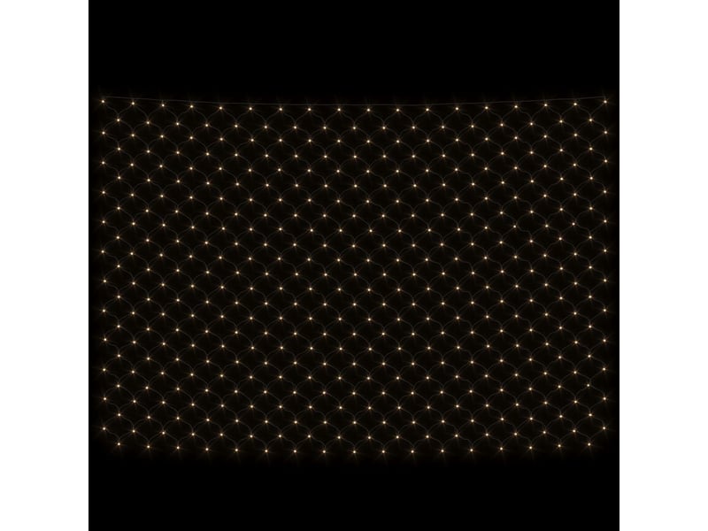  Filet lumineux blanc chaud de noël 3x2 m 204 led intextérieur  - Conforama D