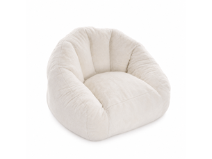 Fauteuil fixe MAISONORA Polyester blanc