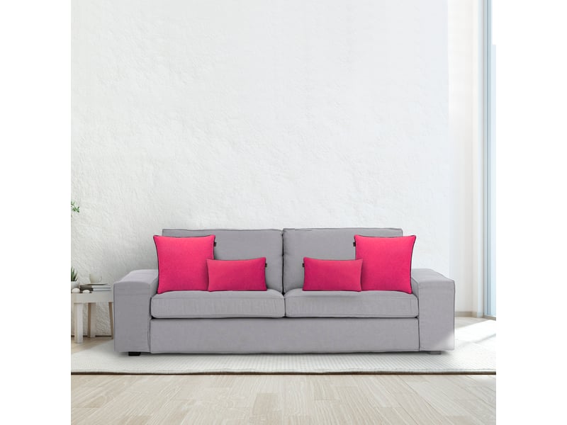 Housse de coussin carrée fuji 30 x 50 cm (2 pièces) sans garniture  - Conforama C