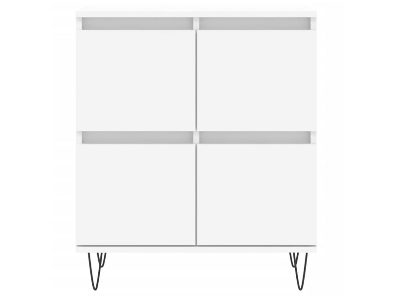  Buffet - bahut - meuble de rangement blanc 60x35x70 cm bois d'ingénierie  - Conforama E