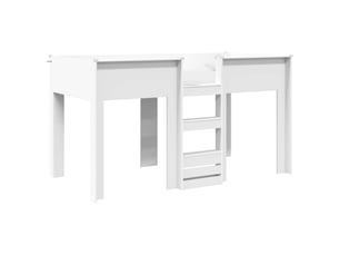 Lit simple 100x200 cm    coloris blanc