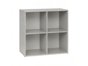 Bibliotheque coloris  gris 4 étagère(s) <strong>MIVRAY </strong> <strong></strong> - 29 cm x 59.8 cm