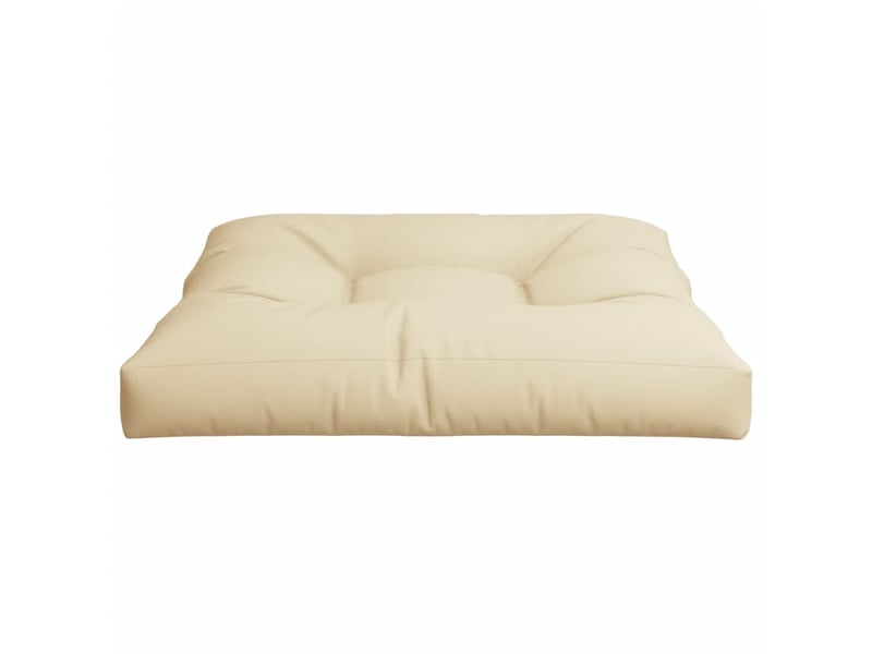  Coussin de canapé palette, coussin de chaise beige 70x70x12 cm cf54198  - Conforama E
