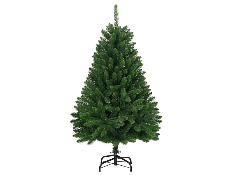  Sapin de noël, arbre de noël artificiel 150 cm 150 led blanc chaud vert shl7527  - Conforama E