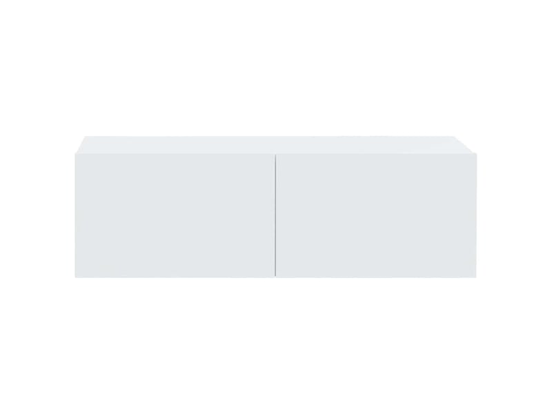  Ensemble de meubles tv 3 pcs blanc bois d'ingénierie shl75320  - Conforama E
