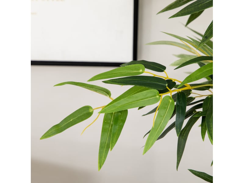  Bambou artificiel 35x35x180 cm en pot vert  - Conforama C