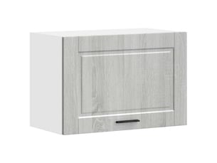 Meuble de rangement, armoire murale de cuisine porto sonoma gris bois d'ingénierie shl9941