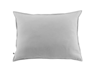 Taie d'oreiller 50x70 cm flanelle de coton brume