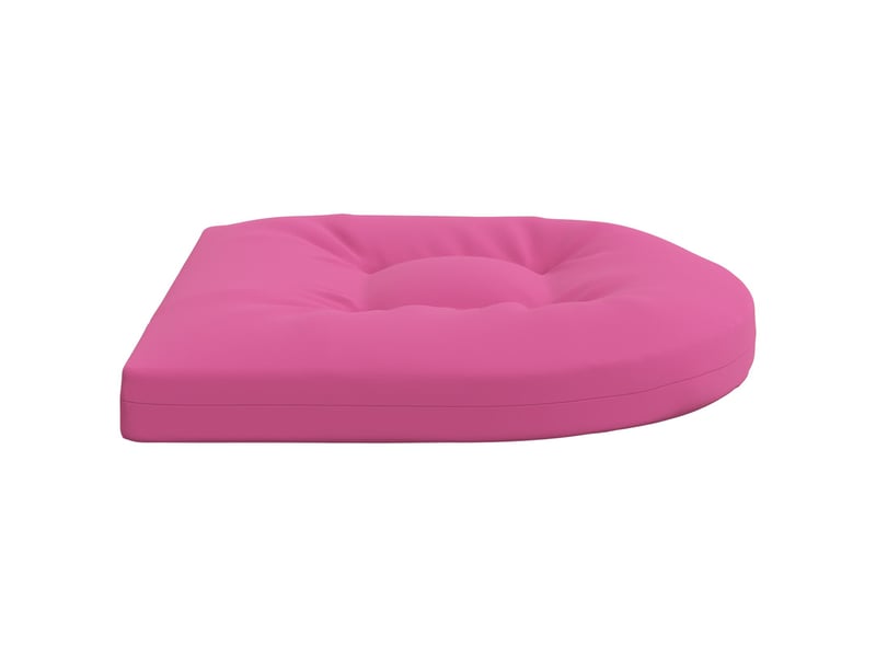  Lot de 4 coussins de siège, coussins d'assise 100 % polyester rose cf60083  - Conforama D