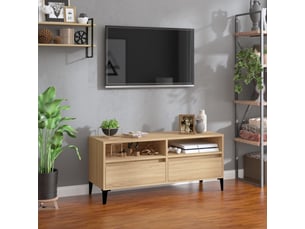 Meuble tv coloris marron 100 cm <strong></strong>  <strong></strong>