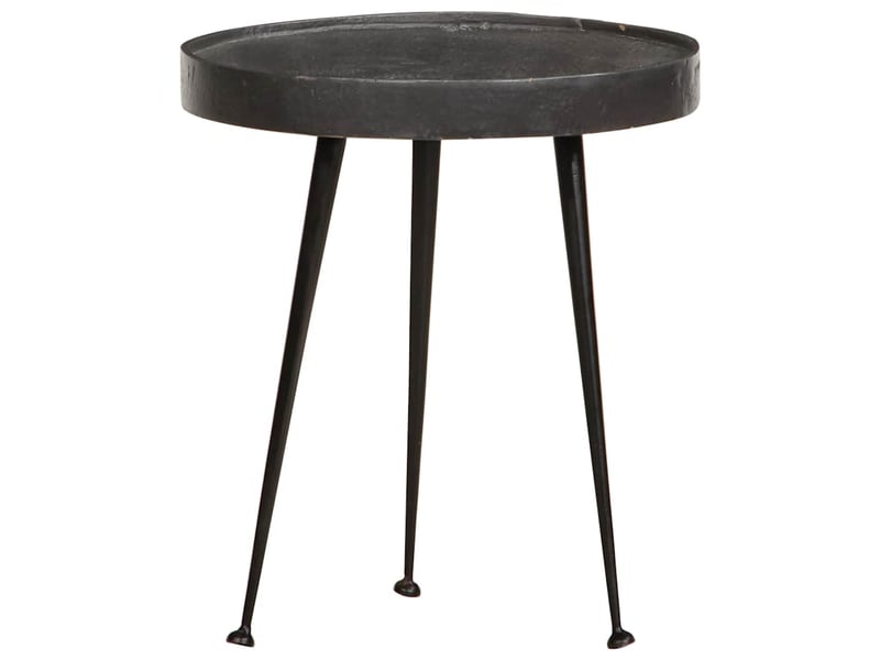 Table basse 3 pcs - table de salon - table à thé en bois d'ingénierie noir  - Conforama E
