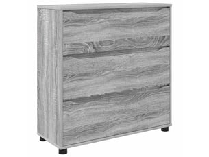 Commode 1 tiroir(s)    <strong></strong> <strong></strong> coloris gris largeur 80 cm