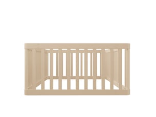 Lit simple 90x200 cm evarich coloris beige