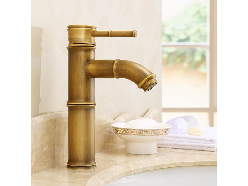  Convient aux robinets de cuisine; robinet de salle de bain monotrou en laiton; (sortie d'eau froide) LJY2671FXN - Conforama E