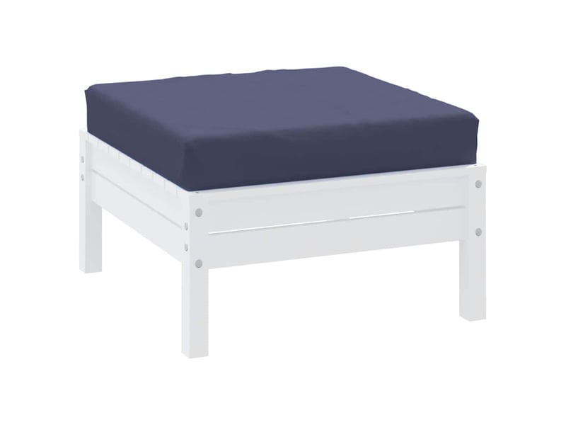  Coussin de palette, coussin de chaise, coussin de canapé bleu marine 60x60x9,5 cm tissu oxford cf55315  - Conforama C