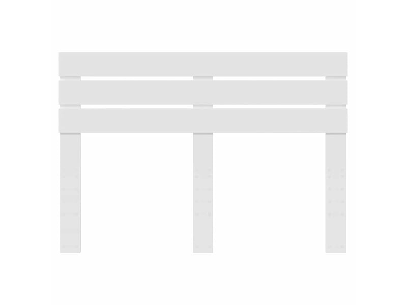 Tête de lit blanc 140 cm bois d'ingénierie - Conforama E