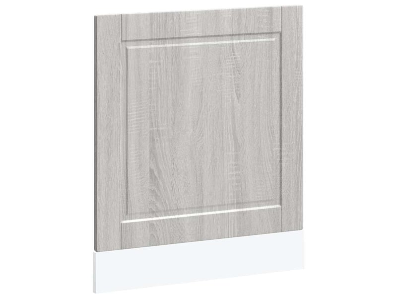  Panneau de lave-vaisselle sonoma gris 60x1,5x57cm  - Conforama A