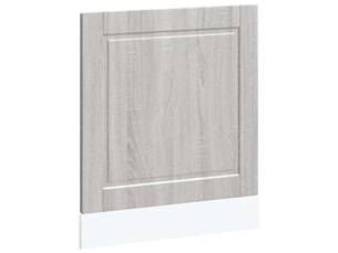 Panneau de lave-vaisselle sonoma gris 60x1,5x57cm