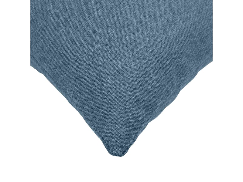  Lot de 6 coussins avec oreiller, coussins décoratifs heerlen bleu denim tissu cf50672  - Conforama E